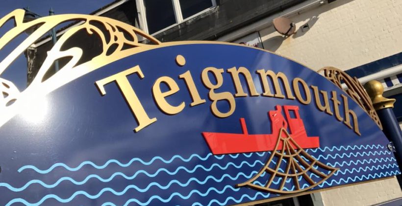 Teignmouth Sign